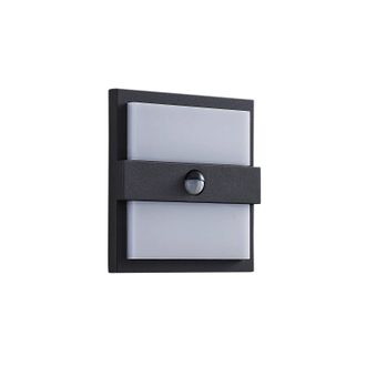 Lucande Lucande L&aacute;mpara De Pared Exterior gylfi En Negro Aluminio