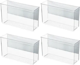 iDesign Magnetic Organizer Bins for Laundry Room - Set of 4 - Clear in Clear/marshmallow at Nordstrom
