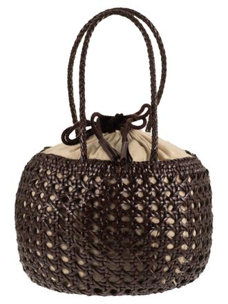 Dragon Juventus geflochtene Ledertasche