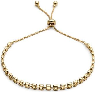 Argento Vivo Dainty Panthera Slider Bracelet in Gold at Nordstrom