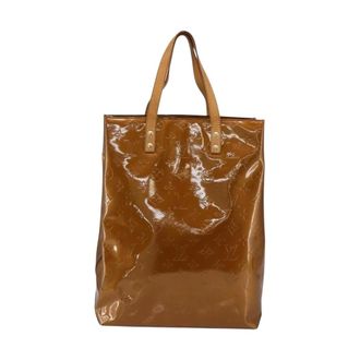 Louis Vuitton Pre-owned Tote Bags, female, Brown, Size: ONE SIZE Pre-owned Monogram Vernis Tote Bag