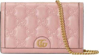 Gucci (WMNS) Gucci GG Matelass Chain Wallet Light Pink 723787-UM8IG-5909
