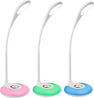 Majestic Lampada da Tavolo Smart Lilli, Plastica, Bianco, 12,7x12,7x27,5 cm