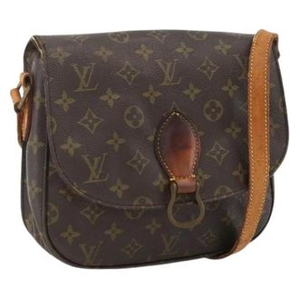 Louis Vuitton Pre-owned Cross Body Bags, female, Brown, Size: ONE SIZE Pre-owned Vintage Monogram Shoulder Bag
