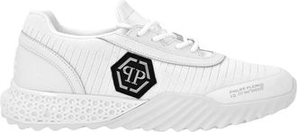 Philipp Plein Runner Hexagon - unisex - Sneakers - Wit - 39 EU - Schoenen