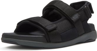 FitFlop Fitflop F-Mode Go Polyester Heren Zwarte Sandalen