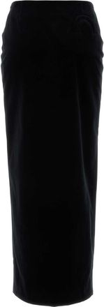 Blaze Womens Jealousy Sussex Skirt Black Cotton