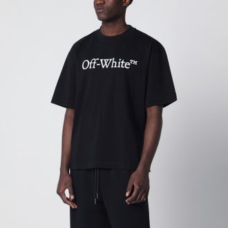 Off-white Black T-shirt with logo print
