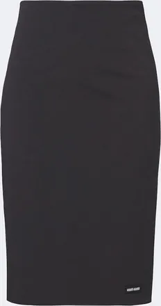 Miu Miu Cotton-blend poplin pencil skirt