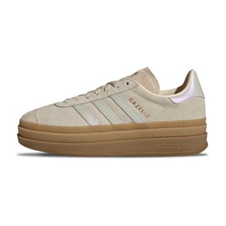 adidas Fitness, Dames, Beige, 38 2/3 EU, Leer, Gazelle Bold W