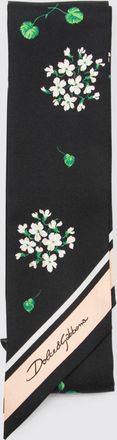 Dolce & Gabbana Foulard in seta con stampa floreale