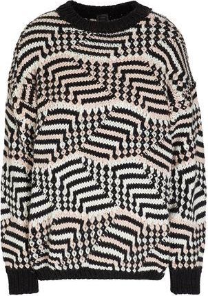 8 by YOOX WOOL BLEND TEXTURED OVERSIZE JUMPER