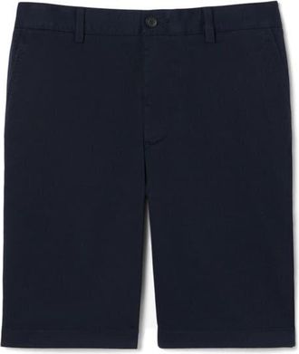 Lacoste Twill Bermuda Chino Shorts in Abysm at Nordstrom, Size 38