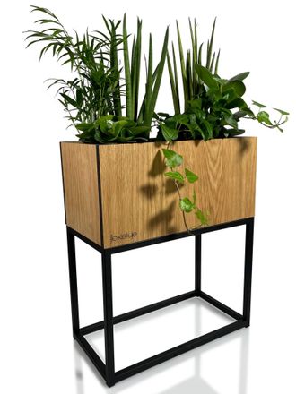 OEM Soporte Para Flores Loft Fiorino De Roble, 42 X 22 X 50 Cm