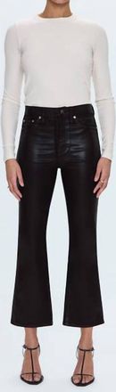 Pistola Denim Lennon High Rise Boot Jean In Coated Mocha