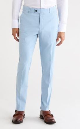 Original Penguin Flat Front Oxford Dress Pants in Light Blue at Nordstrom Rack, Size 32 X 30