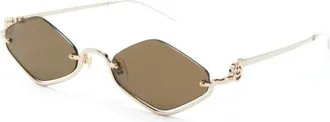 Gucci GG1604S Sunglasses - Gold