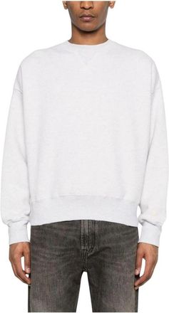 Golden Goose Star Sweatshirt - Heren - Sweatshirts - Grijs - S - Katoen - Hoodies & sweatvesten