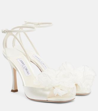 Jimmy Choo London Mimmi satin sandals