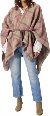 Xirena Wynter Poncho In Fawn