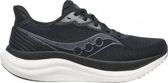 Saucony Womens Triumph 23 Shoes In Black/white