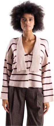 H2O Cardigan - - Knitwear - Donna - Rosa - M