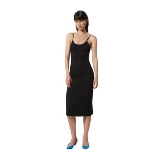 Silvian Heach Abito midi con spalline sottili - - Dresses - Donna - Nero - L