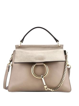 Chloé Faye Top Handle Bag Leather Small satchel - Toni neutri