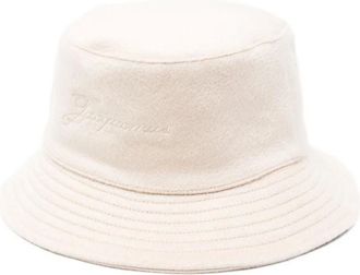 Jacquemus Beige Le Bob Bucket Hat