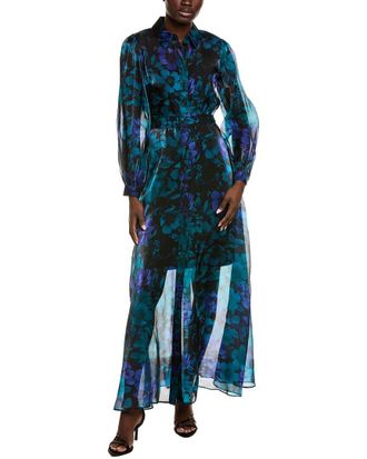 Julia Jordan Organza Shirtdress