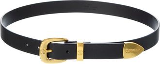 Off-white Leather Belt
