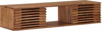 vidaXL Mueble De Tv Con Almacenamiento Natural 105 X 30 X 22,5 Cm Vidaxl