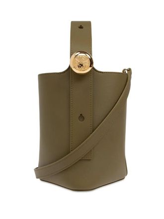 Loewe Smooth Leather Mini Pebble Bucket Bags