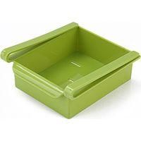 OEM Estante Deslizante Para Refrigerador De Cocina, Ahorra Espacio, Caja De Almacenamiento Para Refrigerador, Contenedor De Alimentos, 1 Pieza (verde) - C