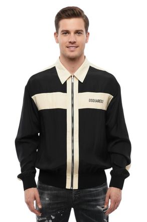 Dsquared2 Black Relaxed Logo Shirt