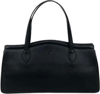 Saint Laurent Pre-owned Handbags, female, Black, Size: ONE SIZE Pre-owned Vintage Handbag