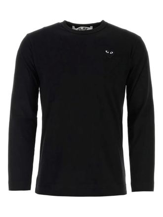 Comme Des Gar&ccedil;ons jersey T-shirt - men - Cotton - M - Black