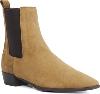 Dune London Ladies PARKAS Chisel Toe Low Heel Chelsea Boots Size UK 4 Suede Ankle Boots