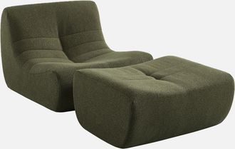 Sweeek Sill&oacute;n Envasado Al Vac&iacute;o De Borreguito Texturizado Con Reposapi&eacute;s