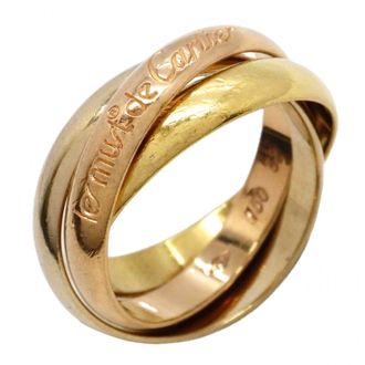 Cartier Yellow Gold (18K) Pink Gold (18K) White Gold (18K) Band Ring (Pre-Owned)