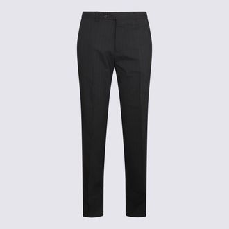 Maison Margiela Black Virgin Wool Blend Pants