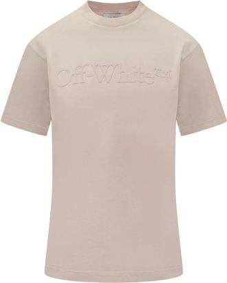 Off-white Laundry Casual Tee - Dames - T-shirts - Beige - L - Tops