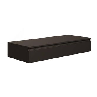 Selsey Selsey - Bemmi -tocador Con Escritorio Y 2 Cajones -120 Cm -negro