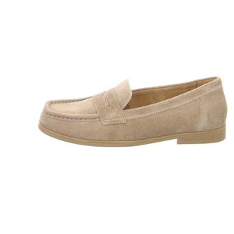 Gabor Klassieke Loafer - Dames - Schoenen - Beige - Maat: 39 EU Leer