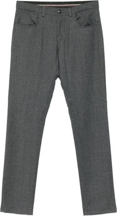 Canali Wollen broek - Grijs