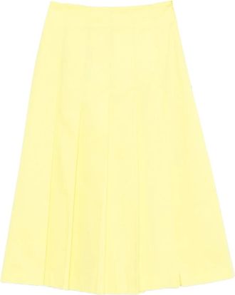 DRHOPE Gonna plissettata - Giallo