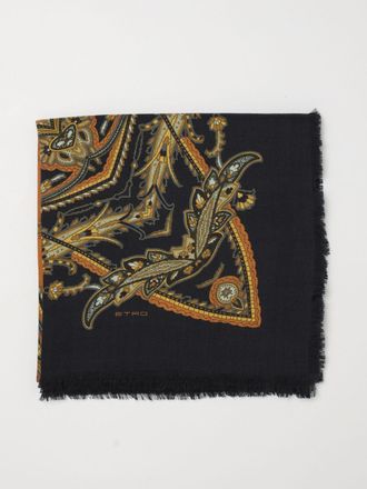 Etro Neck Scarf Woman color Blue