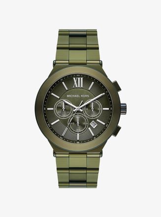 Michael Kors Oversized Billie Green-Tone Watch