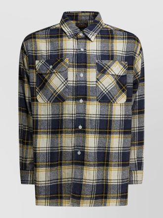 Beams Plus long sleeve shirt button down collar