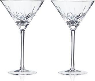 Viski Admiral Crystal Martini Glasses Set of 2 in Clear at Nordstrom